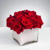 This bold yet tasteful bouquet is the perfect size for any desk.