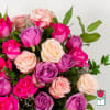 Indulge in the timeless elegance of our Medium Stem Rose Arrangement, meticulously
