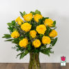 Indulge in the timeless elegance of our Medium Stem Rose Arrangement, meticulously
