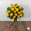 Indulge in the timeless elegance of our Medium Stem Rose Arrangement, meticulously