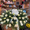 Our half casket cover, crafted with care and artistry by our expert