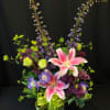 Gorgeous fragrant bouquet. Large spring selection. Order ahead to assure closest match