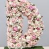 Completely custom flower letters or numbers. We need a 24 HOUR NOTICE.