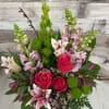 Arranged in a loose, flowing style, Whimsical Whisper feels like a secret