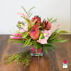  The Beretania Florist Wilhemina tropical arrangement is stunning yet compact. A