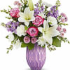 Celebrate Mother&#039;s Day in style with Teleflora&#039;s Lovely Pastels Bouquet, featuring a