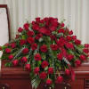 Shown in all red roses 