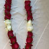 Red and White rose garland