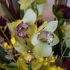 A dynamic and layered bouquet sure to bring the holiday season indoors.