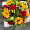 A vibrant combination that expresses strength, joy, and passion. This elegant box