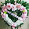 At this difficult time, our custom-made funeral open hearts are tailored to