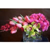 A Modern designs with Tulips, Hydrangea, Cymbidium Orchids
and Dendrobium Orchids.