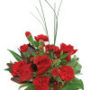 A deep red combination that is sure to delight and surprise someone