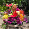 Our Hawaii Aloha arrangement is created with the finest tropical flowers grown