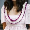 This Hawaiian package of beautiful lei Will caress your loved ones for