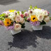 fresh spring-summer arrangement from Sun City Summerlin Florist; perfect for family occasions.