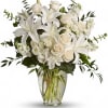 A lovely bouquet to soothe and comfort, a variety of white and