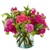 Blessings and prayers sent from above are captured in this stunning fuchsia