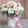  The Gentle Embrace bouquet beautifully combines the delicate petals of eustoma