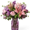 There&#039;s something about an alluring mix of pink and purple florals that