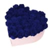 A luxury box with forever roses, the magical color of blue