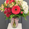 A Nice Big Arrangement in a 10 Inch Vase With  A