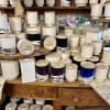 3 sizes of ceramic soy candles. fragrances like Southern Sweet Tea, Salty