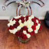 Beautiful Roses Heart the best choice for surprise. 
