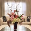 This statement piece is both bold and beautiful 
This arrangement features: roses
