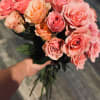 Fresh cut Spray Roses in assorted colors available in bouquets of 12