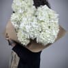 Indulge in the timeless elegance of hydrangeas with this gorgeous bouquet of