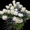 White and blue Bouquet 