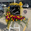Celebrate the grand opening of your business with our elegant floral stand