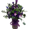 Introducing &quot;Violet Dreamscape&quot; &ndash; a mesmerizing vase arrangement that brings the enchanting