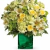 Like a breath of fresh air, this crisp, spring bouquet delivers a