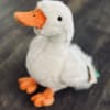 Adorable soft, plush white duck that adds a fun touch to any