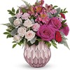 Keep &#039;em blushing this Valentine&#039;s Day with the prettiest pink roses, presented
