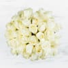 Make a bold statement with this elegantly simple design. White roses symbolize