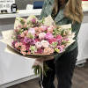 A stunning and colorful arrangement of fine flowers is ideal for any