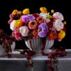 An enchanting arrangement that captures the essence of a glowing sunset with
