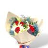 Red, White, and Blue mixed flowers. Hand wrapped and ready for your