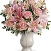 Tender as a rose, this soft pink arrangement is a beautifully feminine