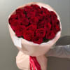 Bouquet of red roses.

Standard size - 9 roses
Deluxe size - 15 roses
