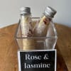 The Rose &amp; Jasmine Bath Salts by Bloom Closet Co come in