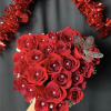 Our Exclusive Heart-Shaped Red Roses Arrangement is the perfect expression of love