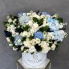 A stunning bouquet of bold, contrasting colors that capture attention this arrangement