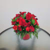 Red roses means the love you have for someone! Perfect mixed spray