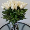 36 white roses