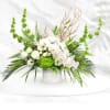 This elegant design includes hydrangea, roses, spray roses, veronica, stargazer lily, phalaenopsis