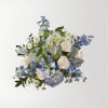 Let this uplifting arrangement be reminders of the clear skies ahead. Capturing